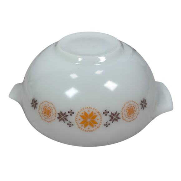 Vintage Pyrex Town & Country Mixing Nesting Bowl 10.5" White Kitchenware 444 - Picture 5 of 10